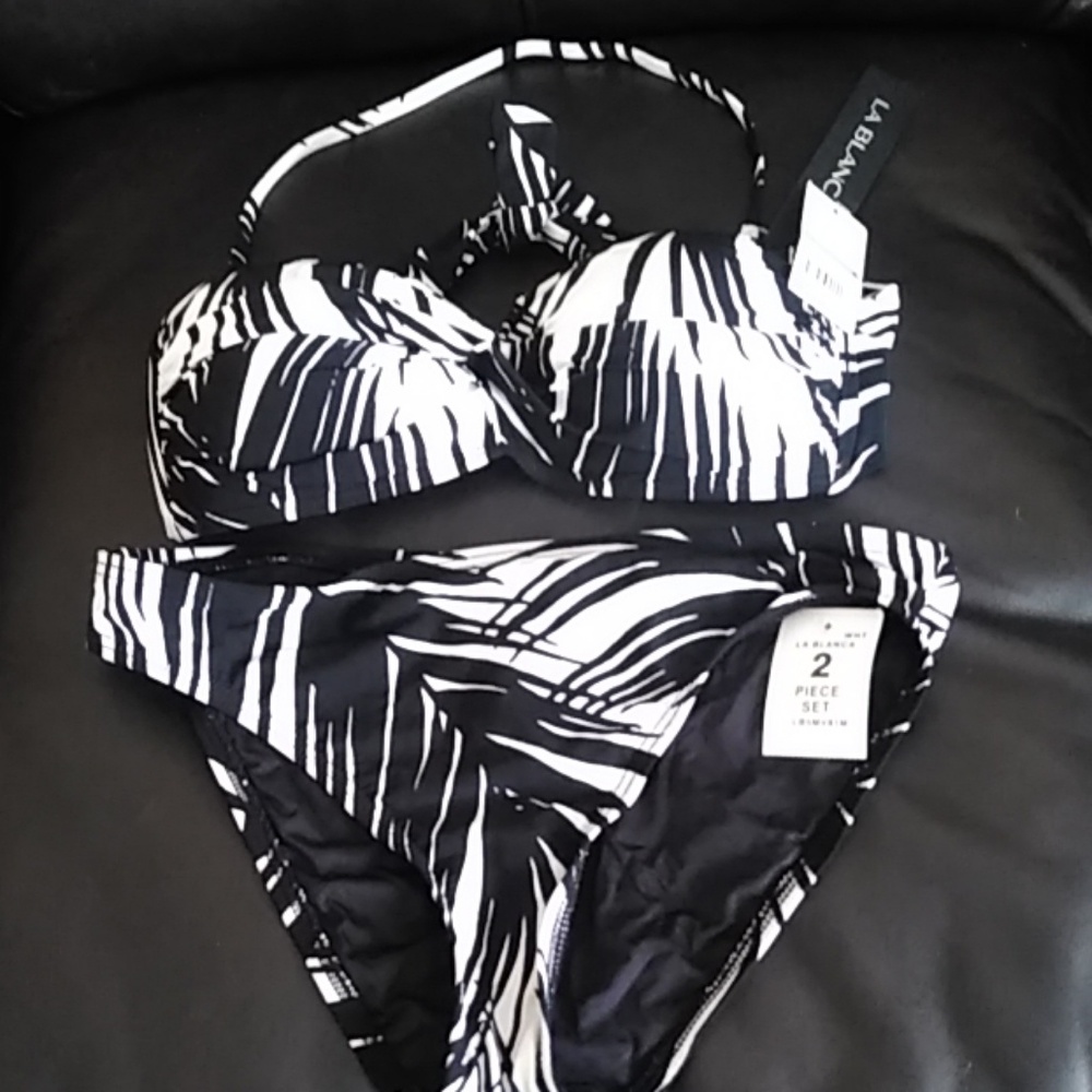 La Blaca blk/white Bikini